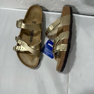 Franca Gold 39 US L 8 Narrow Fit